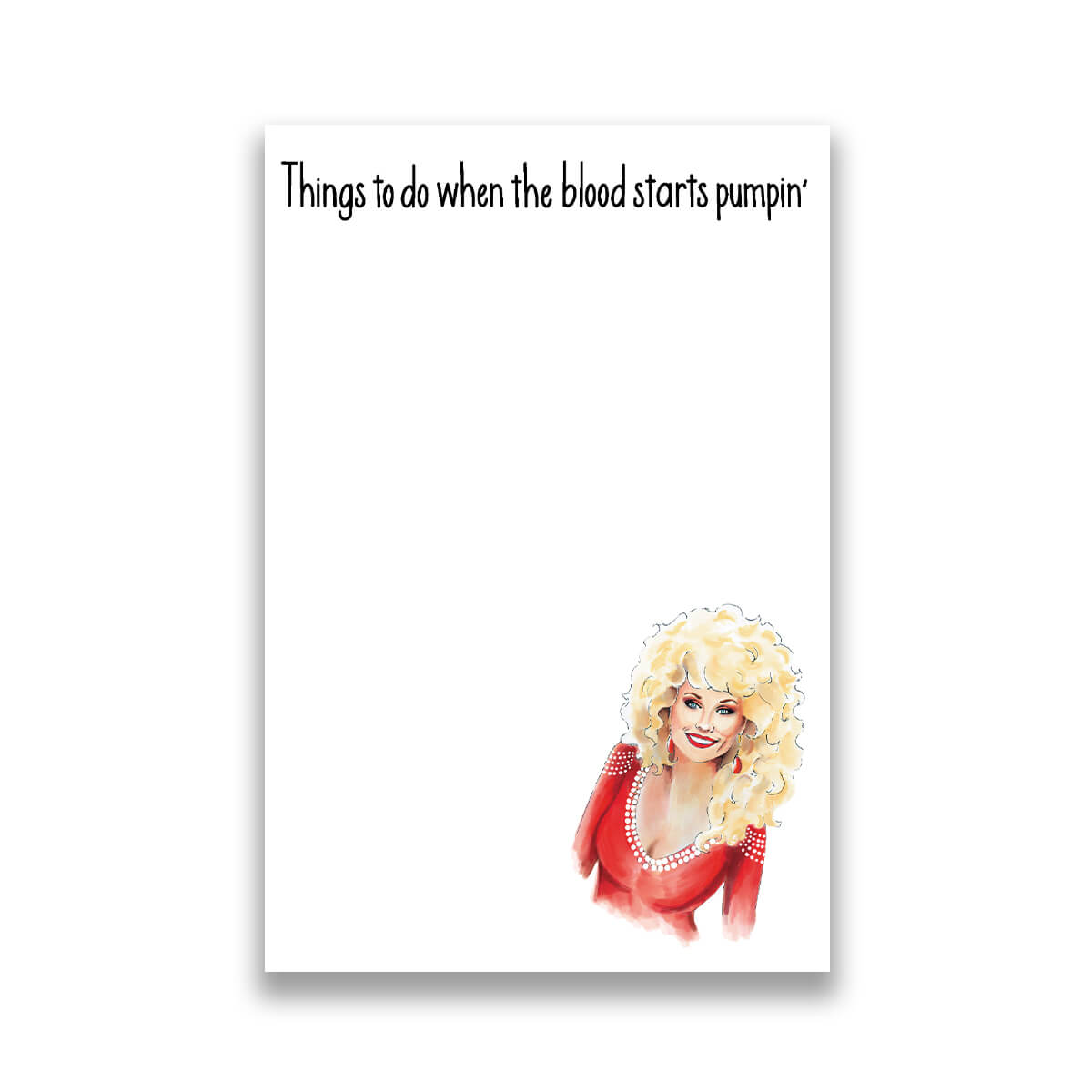 Dolly Notepad – Morgan Swank Studio