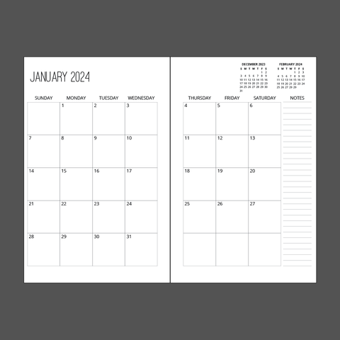 Yearly Planner – Morgan Swank Studio